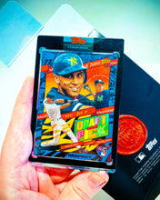 Load image into Gallery viewer, Derek Jeter by Tyson Beck - HAND EMBELLISHED NEON UV AUTOGRAPH - LIMITED TO 5