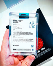 Load image into Gallery viewer, Derek Jeter by Tyson Beck - SILVER CHROME AUTOGRAPH - LIMITED TO 75