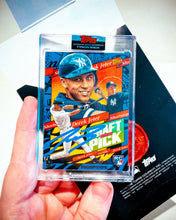 Load image into Gallery viewer, Derek Jeter by Tyson Beck - YANKEES BLUE AUTOGRAPH - LIMITED TO 50