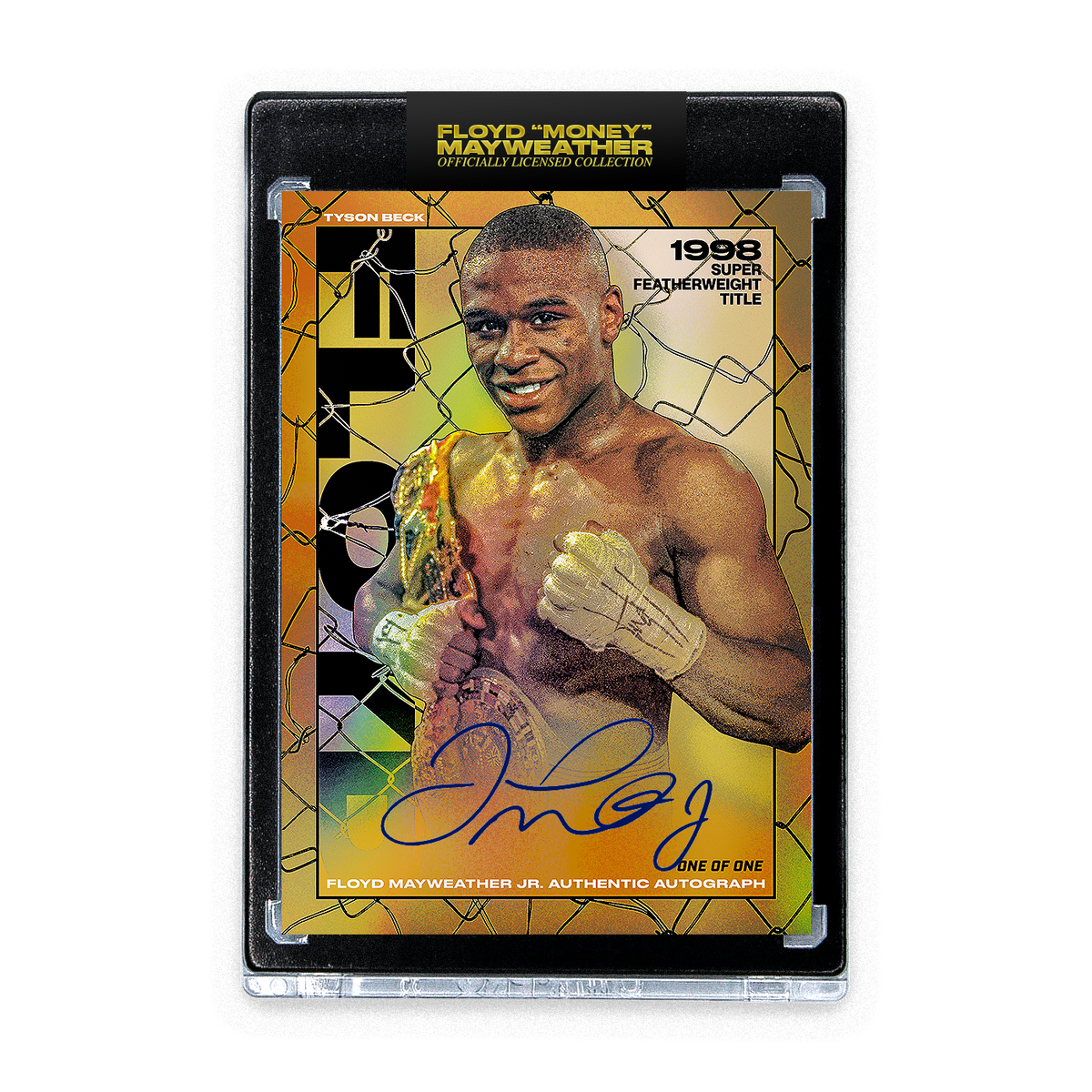 Carte Collection Tyson Beck X Floyd Mayweather « Battle For Greatness » - Édition Limitée /10