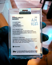 Load image into Gallery viewer, Frank Thomas by Tyson Beck - SILVER CHROME AUTOGRAPH - LIMITED TO 35