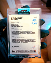 Load image into Gallery viewer, Jackie Robinson by Tyson Beck - DODGER BLUE AUTOGRAPH - LIMITED TO 42
