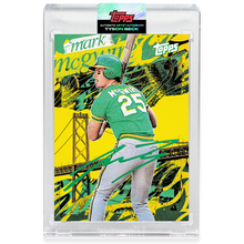 Load image into Gallery viewer, Mark McGwire by Tyson Beck - GREEN AUTOGRAPH - LIMITED TO 25