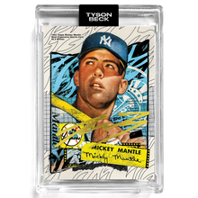 Load image into Gallery viewer, Mickey Mantle X Tyson Beck - P70 - GOLD ARTIST AUTO - LIMITED TO 10