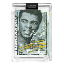 Load image into Gallery viewer, Muhammad Ali X Tyson Beck - Card 01 - GOLD ARTIST AUTO - LIMITED TO 10