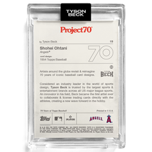 Load image into Gallery viewer, Shohei Ohtani X Tyson Beck - P70 - GOLD ARTIST AUTO - LIMITED TO 10