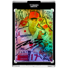 Load image into Gallery viewer, Shohei Ohtani X Tyson Beck - P70 - đ RAINBOW FOIL ARTIST AUTO - LIMITED TO 1