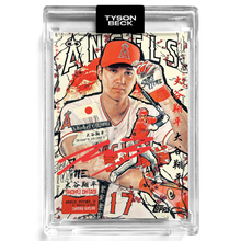 Load image into Gallery viewer, Shohei Ohtani X Tyson Beck - P70 - RED ARTIST AUTO - LIMITED TO 17