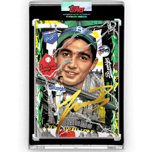 Load image into Gallery viewer, Sandy Koufax by Tyson Beck - GOLD AUTOGRAPH - LIMITED TO 5 + Topps Collector Card