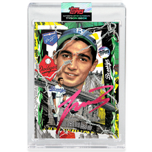 Load image into Gallery viewer, Sandy Koufax by Tyson Beck - RUBY AUTOGRAPH - LIMITED TO 25 + Topps Collector Card