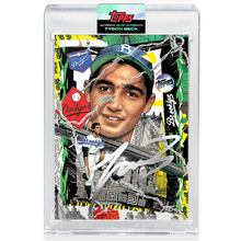 Load image into Gallery viewer, Sandy Koufax by Tyson Beck - SILVER AUTOGRAPH - LIMITED TO 75 + Topps Collector Card