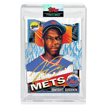 Load image into Gallery viewer, GOLD AUTOGRAPH - Topps PROJECT 2020 Card - 1985 Dwight Gooden by Tyson Beck - Limited to 4