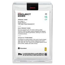 Load image into Gallery viewer, EMERALD AUTOGRAPH - Topps PROJECT 2020 Card - 1989 Ken Griffey Jr. by Tyson Beck - Limited to 10