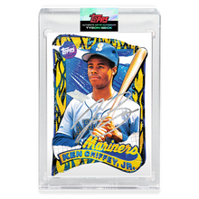 Load image into Gallery viewer, SILVER AUTOGRAPH - Topps PROJECT 2020 Card - 1989 Ken Griffey Jr. by Tyson Beck - Limited to 75