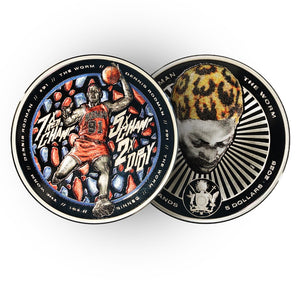 2025 DENNIS RODMAN X TYSON BECK - CELEBRITY MINT - FIRST EDITION - Autograph 1oz. Silver Legal Tender Coin
