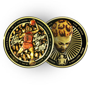 2025 DENNIS RODMAN X TYSON BECK - CELEBRITY MINT - FIRST EDITION - Autograph 1oz. Silver Legal Tender Coin