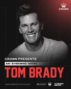 TOM BRADY - TYSON BECK - COMIC - MEET & GREET PACKAGE [MELB, AUSTRALIA ONLY] - LIMITED TO 12