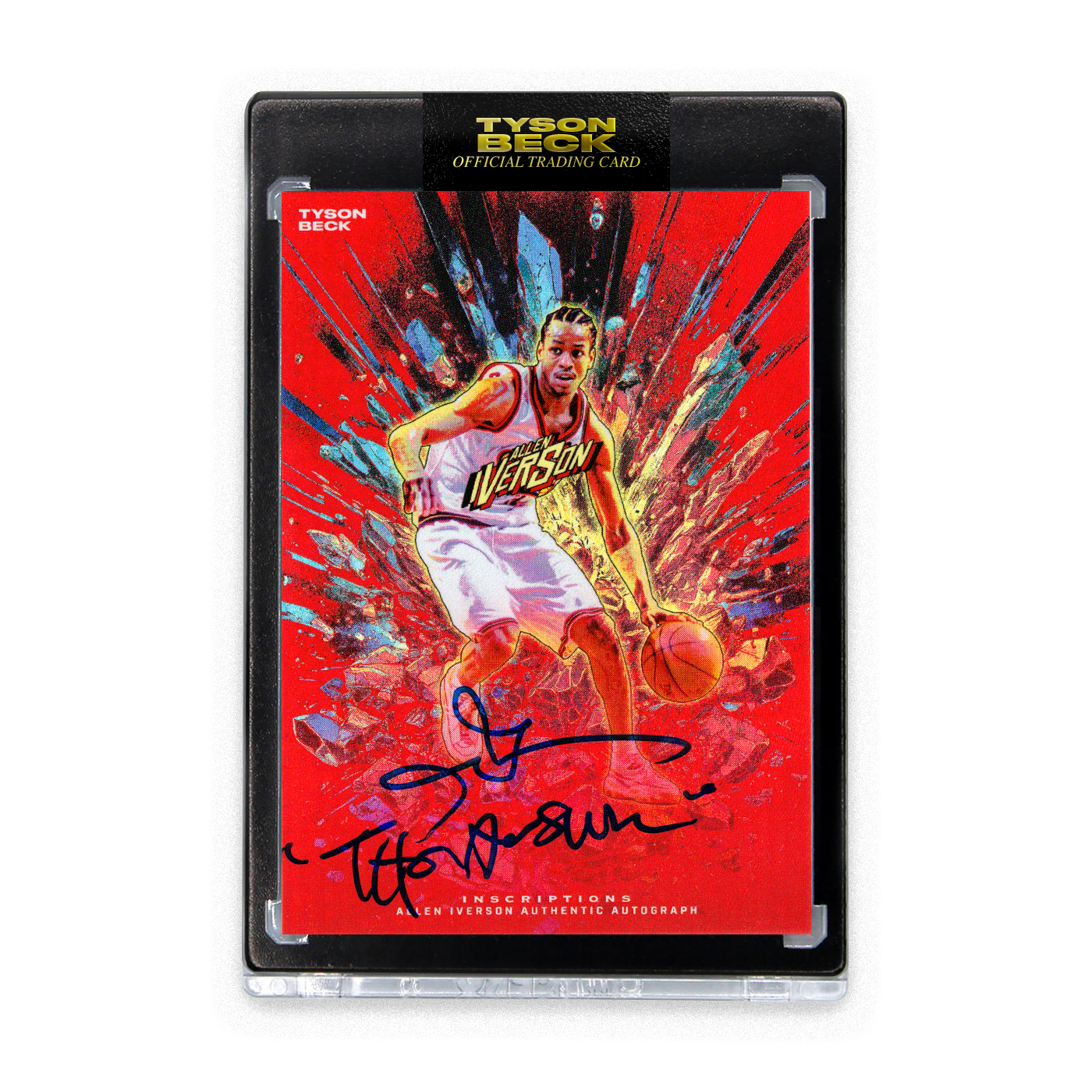 ALLEN IVERSON X TYSON BECK /22 NBA カード ALLEN-IVERSON-X-TYSON-BECK-