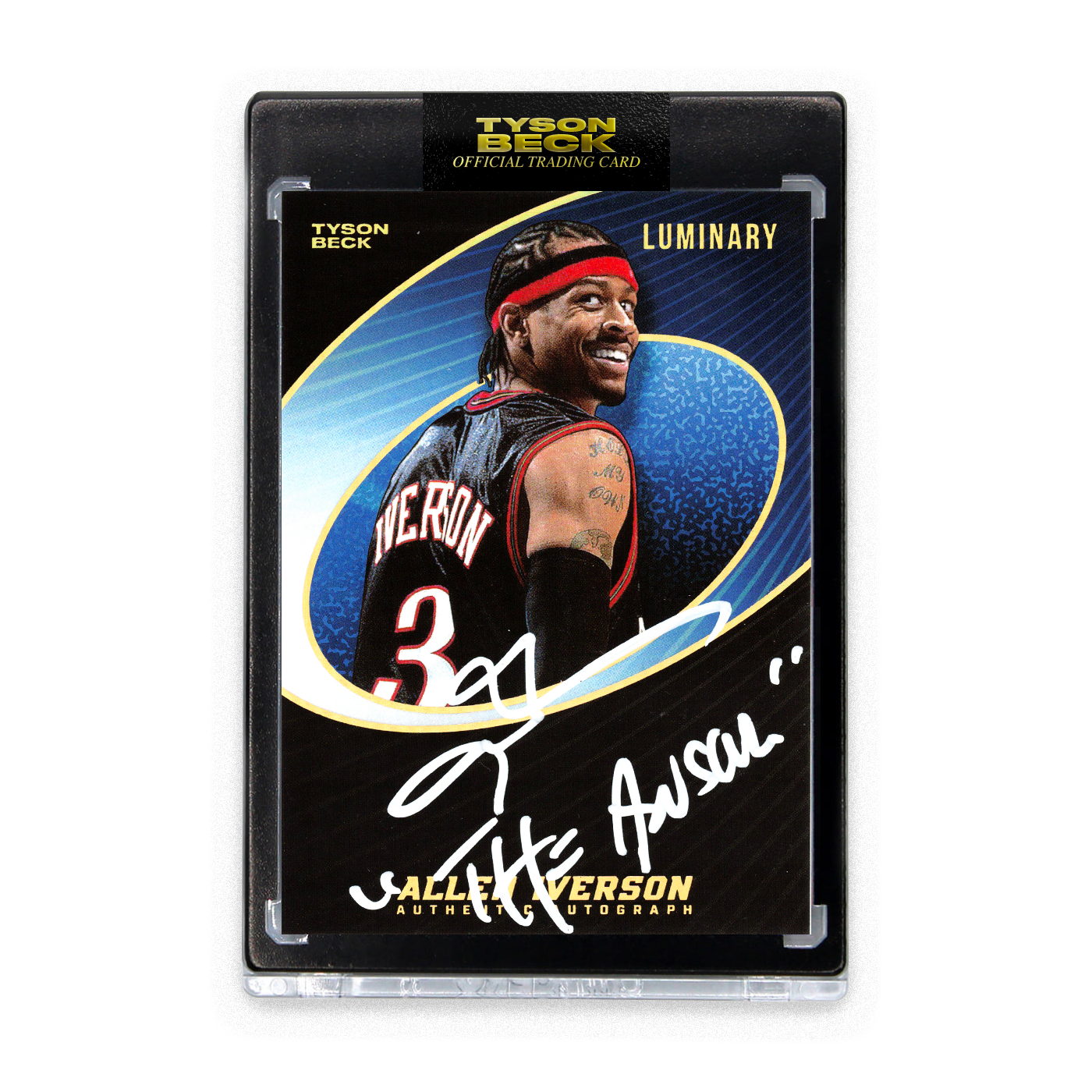 ALLEN IVERSON X TYSON BECK /22 NBA カード GROUNDBREAKERS - ALLEN IVERSON - LIMITED EDITION TRADING