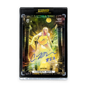 CAMERON BRINK X TYSON BECK - RC - PATH TO EXCELLENCE - AUTOGRAPH - GOLD ONE OF ONE - AUCTION