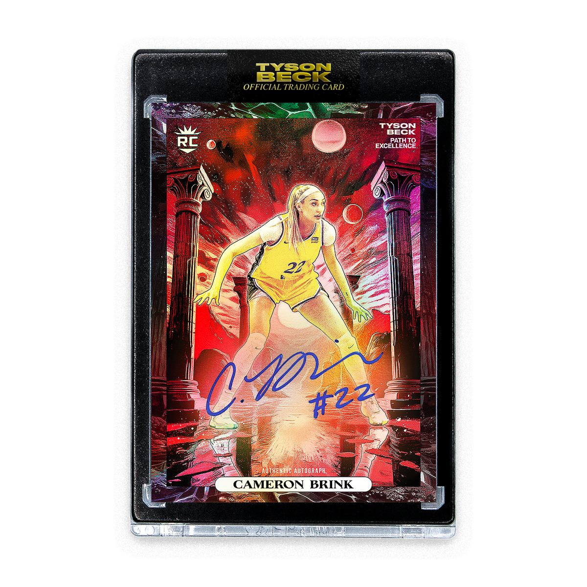 CAMERON BRINK X TYSON BECK - RC - PATH TO EXCELLENCE - AUTOGRAPH CARD ...
