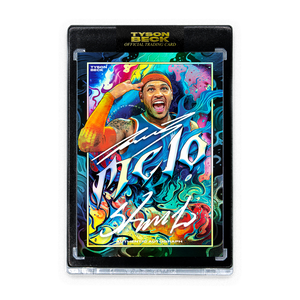 CARMELO ANTHONY X TYSON BECK - NEW YORK - NIGHT FOIL - DUAL ARTIST AUTOGRAPH - LIMITED TO 3