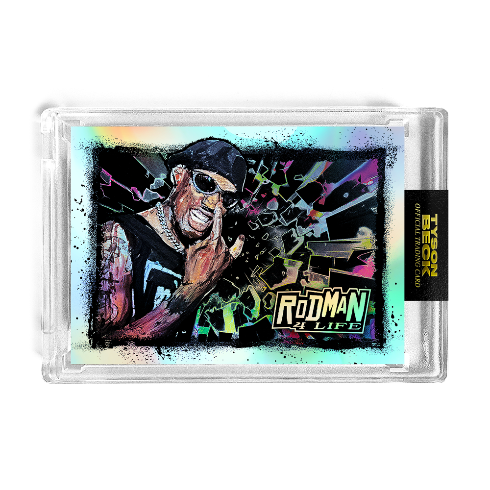 rare panini cards 2020-21 Panini Prizm Basketball Signatures Dennis Rodman #SI-DRO Silve –  Rotterdam Comics main image 1