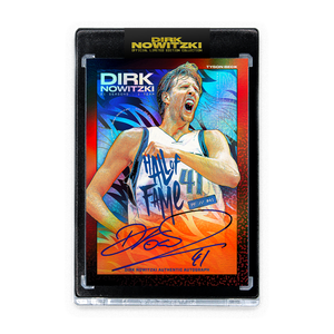 DIRK NOWITZKI X TYSON BECK - HALL OF FAME - AP VARIATION - AUTOGRAPH - LIMITED TO 20