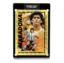 Load image into Gallery viewer, CELEBRITY MINT - DIEGO MARADONA X TYSON BECK - Gold Legal Tender Trading Coin
