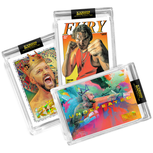TYSON FURY X TYSON BECK - 3 PACK - LIMITED TO 50 CARDS + FREE /25 FOIL CHASE CARD - COLLECTORS CLUB ONLY!