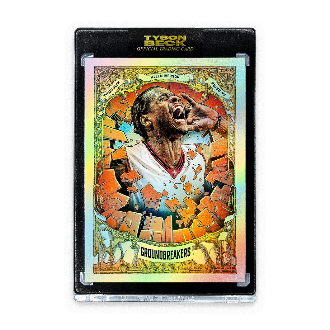 GROUNDBREAKERS - ALLEN IVERSON - LIMITED EDITION TRADING GROUNDBREAKERS - ALLEN IVERSON - LIMITED EDITION TRADING