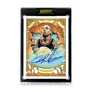 GROUNDBREAKERS - DENNIS RODMAN - AUTOGRAPH CARD