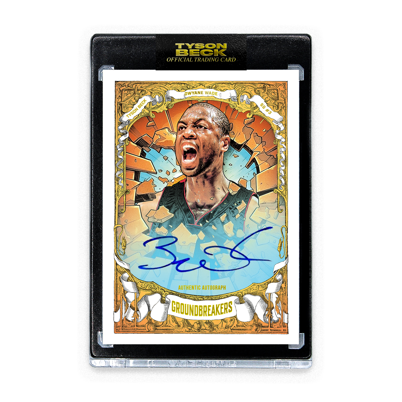 GROUNDBREAKERS - DWYANE WADE - AUTOGRAPH CARD – Tyson Beck