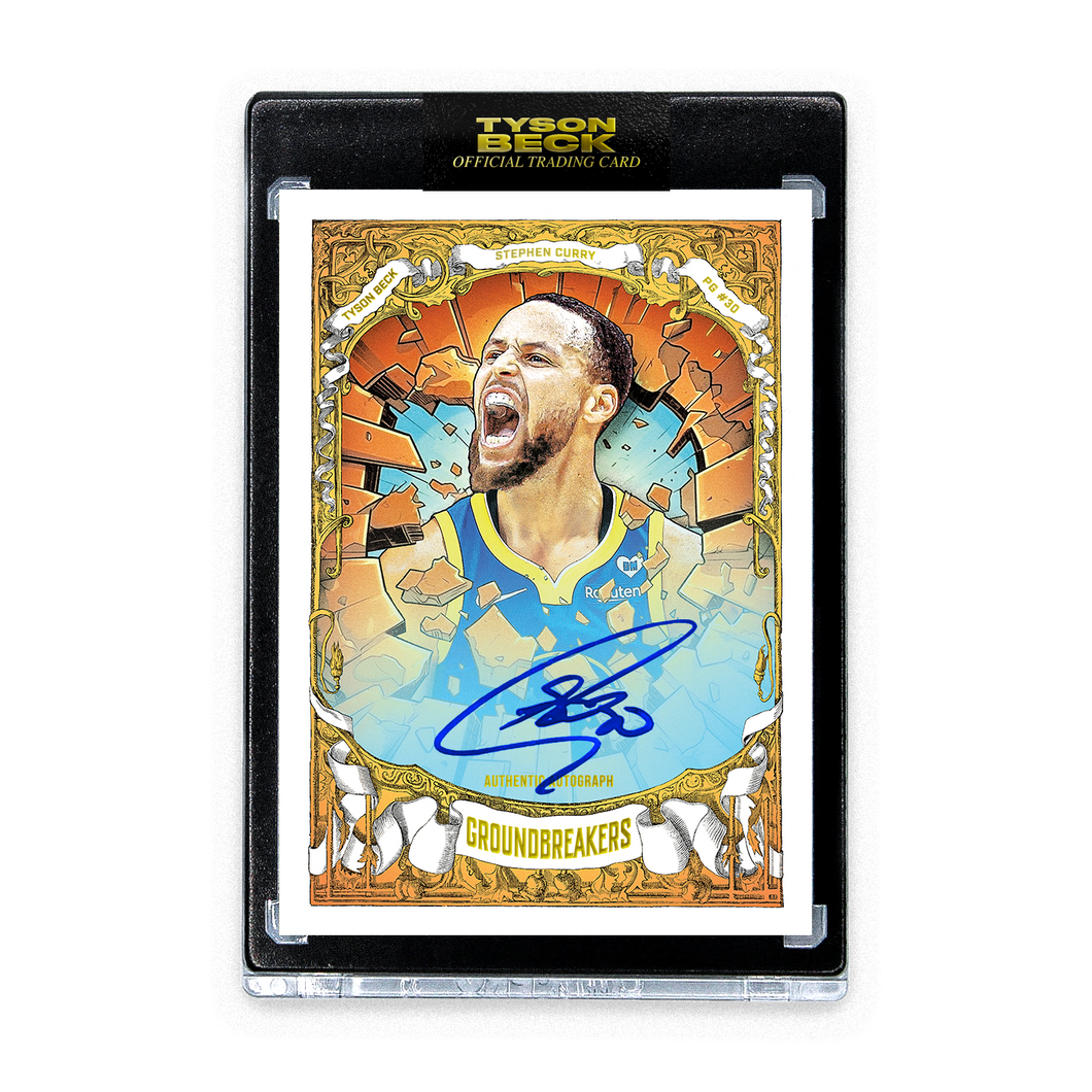 GROUNDBREAKERS - STEPHEN CURRY - AUTOGRAPH CARD