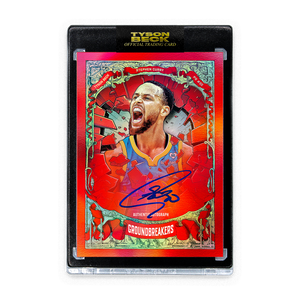 GROUNDBREAKERS - STEPHEN CURRY - AUTOGRAPH CARD