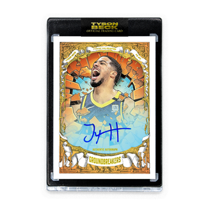 GROUNDBREAKERS - TYRESE HALIBURTON - AUTOGRAPH CARD