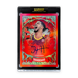 GROUNDBREAKERS - TYRESE HALIBURTON - AUTOGRAPH CARD