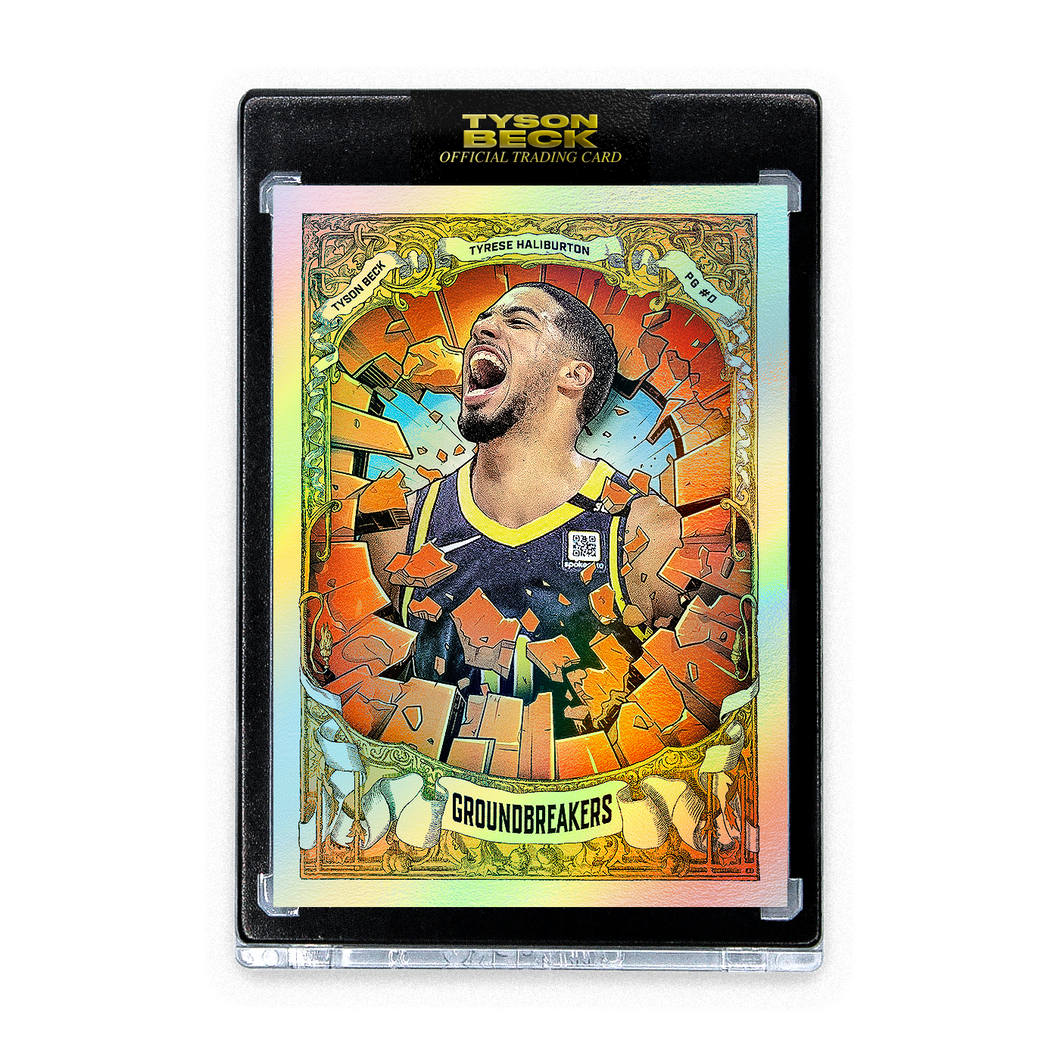 GROUNDBREAKERS - TYRESE HALIBURTON - LIMITED EDITION TRADING CARD