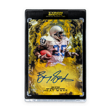 Load image into Gallery viewer, HEAT WAVE - BARRY SANDERS X TYSON BECK - GOLD - AUTOGRAPH - ONE OF ONE
