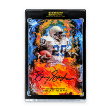 Load image into Gallery viewer, HEAT WAVE - BARRY SANDERS X TYSON BECK - RAINBOW FOIL - AUTOGRAPH - LIMITED TO 10
