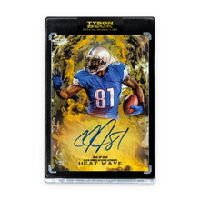 Load image into Gallery viewer, HEAT WAVE - CALVIN JOHNSON X TYSON BECK - GOLD - AUTOGRAPH - ONE OF ONE
