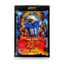 Load image into Gallery viewer, HEAT WAVE - CALVIN JOHNSON X TYSON BECK - RAINBOW FOIL - INSCRIPTION + AUTOGRAPH - LIMITED TO 3
