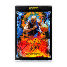 Load image into Gallery viewer, HEAT WAVE - CHAUNCEY BILLUPS X TYSON BECK - RAINBOW FOIL - AUTOGRAPH - LIMITED TO 15
