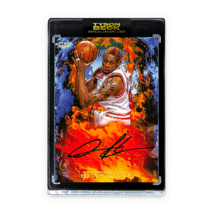 HEAT WAVE - DENNIS RODMAN X TYSON BECK - AUTOGRAPH - LIMITED TO 29