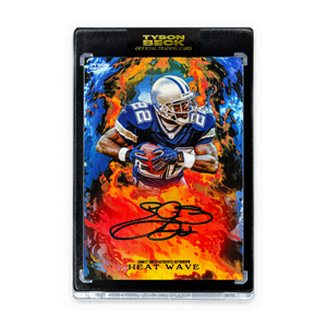 HEAT WAVE - EMMITT SMITH X TYSON BECK - RAINBOW FOIL - AUTOGRAPH - LIMITED TO 10