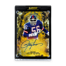 Load image into Gallery viewer, HEAT WAVE - LAWRENCE TAYLOR X TYSON BECK - GOLD - AUTOGRAPH - ONE OF ONE

