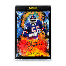 Load image into Gallery viewer, HEAT WAVE - LAWRENCE TAYLOR X TYSON BECK - RAINBOW FOIL - AUTOGRAPH - LIMITED TO 15
