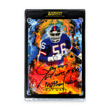 Load image into Gallery viewer, HEAT WAVE - LAWRENCE TAYLOR X TYSON BECK - RAINBOW FOIL - INSCRIPTION + AUTOGRAPH - LIMITED TO 3
