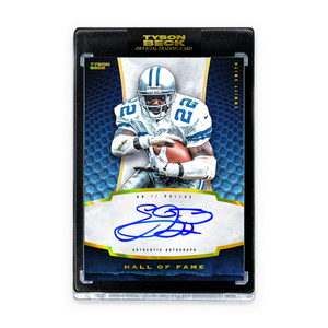 FOOTBALL HALL OF FAME - EMMITT SMITH - AUTOGRAPH - LIMITED TO 25