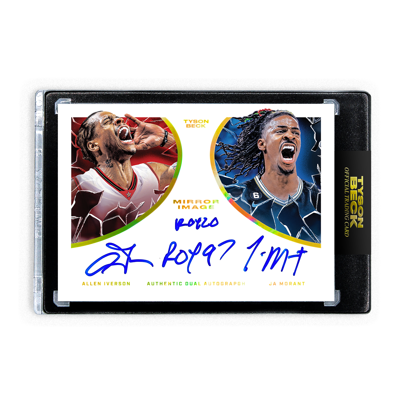 ALLEN IVERSON X TYSON BECK /22 NBA カード GROUNDBREAKERS - ALLEN IVERSON - LIMITED EDITION TRADING